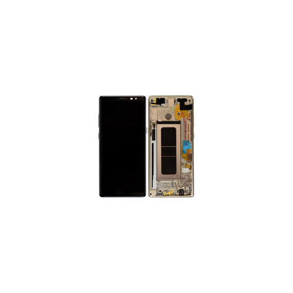 Samsung (GH97-21065D) OLED Touchscreen - Gold (excl. adhesive), Galaxy Note 8; SM-N950 | Techbox