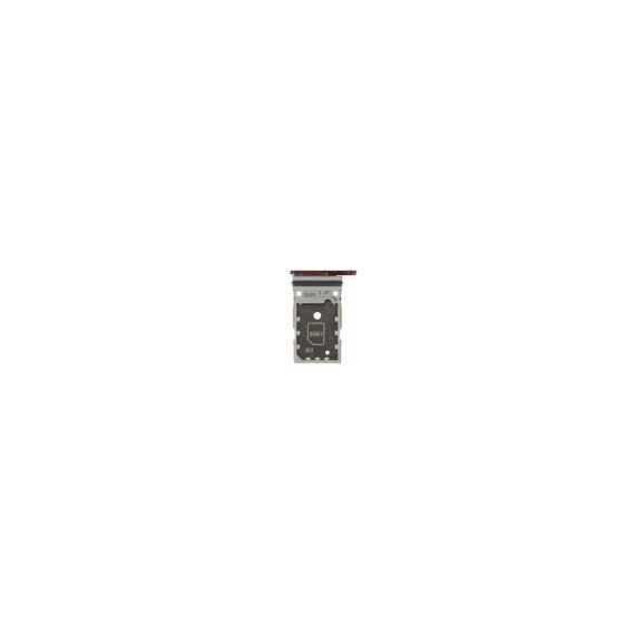 Samsung (GH98-47138B) Original Sim tray burgundy - Galaxy S22 Ultra; SM-S908B - Various Spare Parts - Smartphone - Techbox