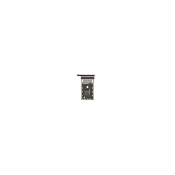 Samsung (GH98-47138B) Original Sim tray burgundy - Galaxy S22 Ultra; SM-S908B - Various Spare Parts - Smartphone - Techbox