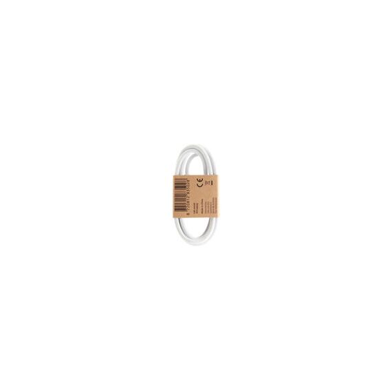 LifeWire (LW-10006) (BULK) Cable - USB-C to USB-C - 60W - 1m - White