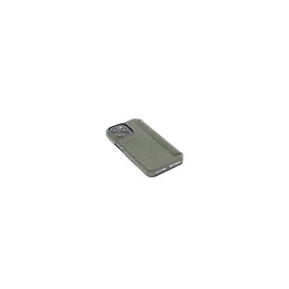 Minim (MM-10338)  Minim Book Case - Dark Olive, Apple iPhone 13 Pro - Apple Cases - Cases - Techbox