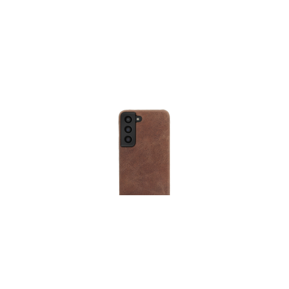 Minim (MM-10356) Minim Backcover - Brown, Samsung Galaxy S22 | Techbox