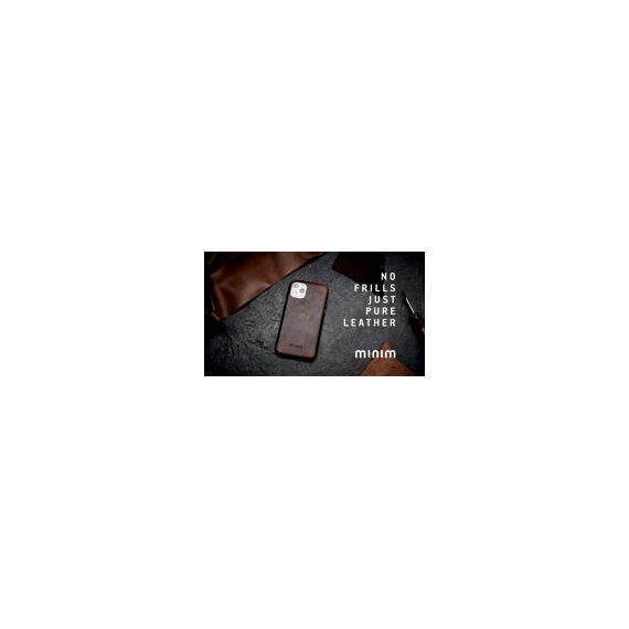 Minim (MM-10356) Minim Backcover - Brown, Samsung Galaxy S22 | Techbox