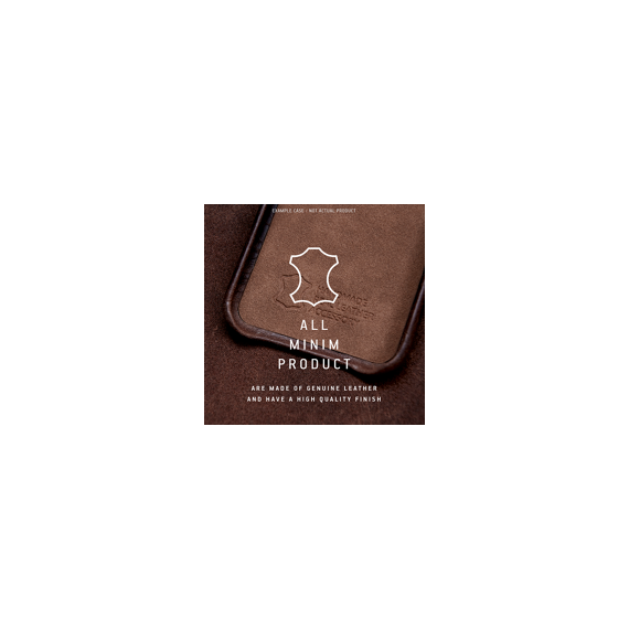 Minim (MM-10380)  Minim Backcover - Brown, Apple iPhone 14 Plus - Apple Cases - Cases - Techbox
