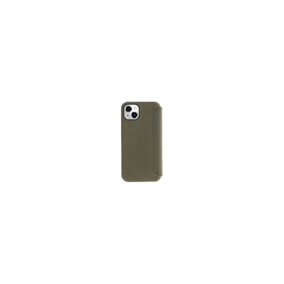 Minim (MM-10392)  Minim Book Case - Olive Green, Apple iPhone 14 Plus - Apple Cases - Cases - Techbox