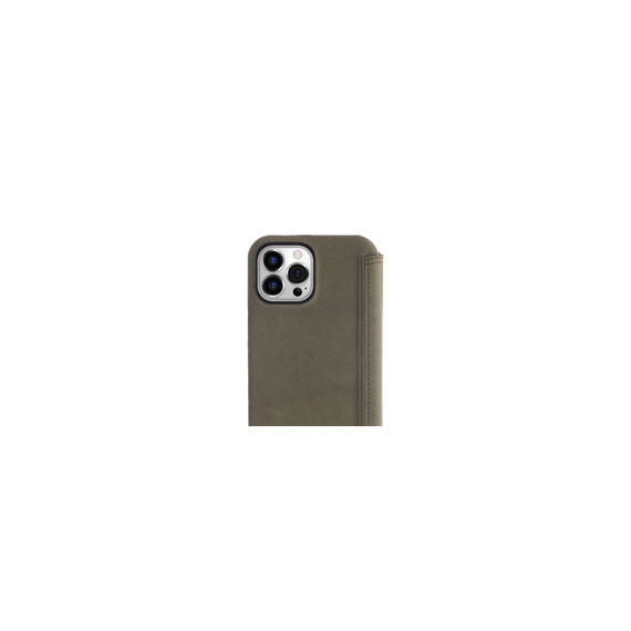 Minim (MM-10395)  Minim Book Case - Olive Green, Apple iPhone 14 Pro Max - Apple Cases - Cases - Techbox