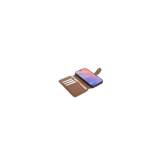 Minim (MM-10406)  Minim 2 in 1 Wallet Case - Light Brown, Apple iPhone 14 Pro Max - Apple Cases - Cases - Techbox