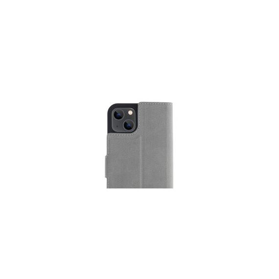Promiz (PZ-10412) Wallet Case - Light Grey, Apple iPhone 14 | Techbox