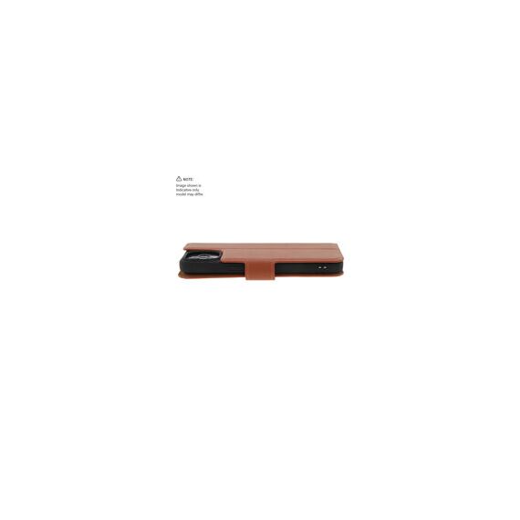 Promiz (PZ-10505) PRE ORDER NOW! Wallet Case - Brown, Apple iPhone 15 Pro Max | Techbox