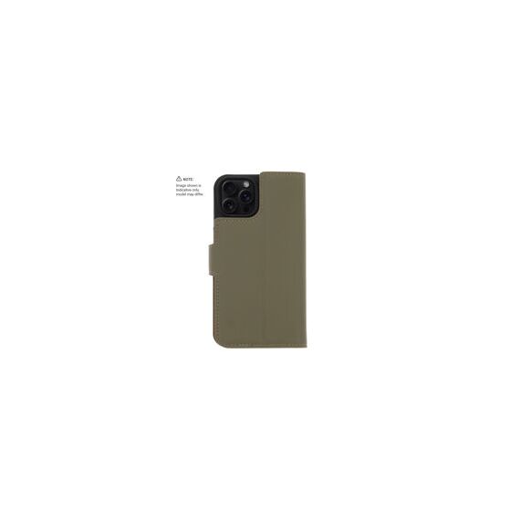 Promiz (PZ-10537) Wallet Case - Olive Green, Apple iPhone 14 | Techbox