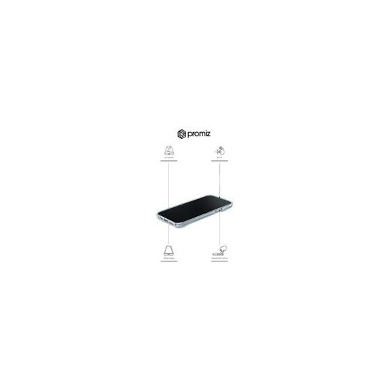 Promiz (PZ-10657) Drop Protection Case - Clear, Apple iPhone 16 | Techbox