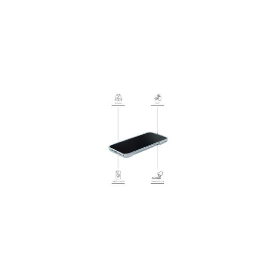 Promiz (PZ-10662) Drop Protection Case (Magsafe Compatible) - Clear, for iPhone 16 Pro | Techbox