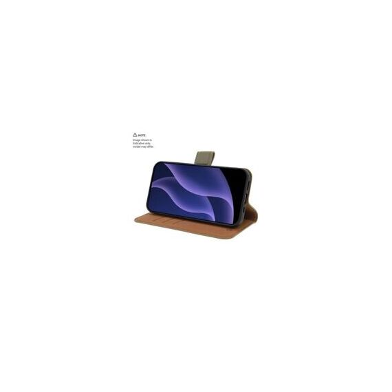 Promiz (PZ-10683) Wallet Case - Olive Green, for iPhone 16 | Techbox