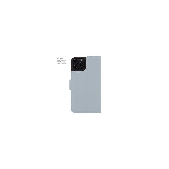 Promiz (PZ-10692) Wallet Case - Light Blue, for iPhone 16 Plus | Techbox