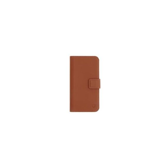 Promiz (PZ-10693) Wallet Case - Brown, for iPhone 16 Plus | Techbox