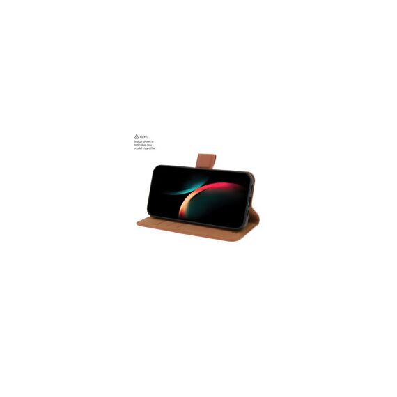 Promiz (PZ-10764) Wallet Case - Brown, Samsung Galaxy S25 - Samsung Cases - Cases - Techbox