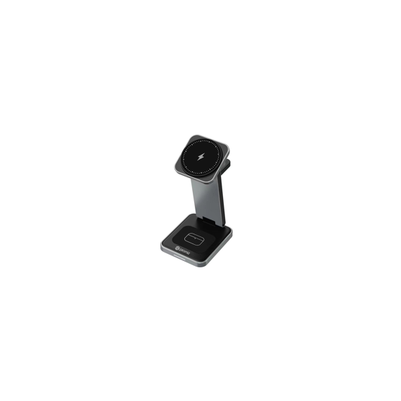 Promiz (PZ-30050) Promiz - 3 in 1 Wireless Charger - 15W (Magsafe compatible) - Foldable