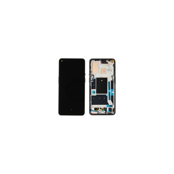 OnePlus (REF-OP901BF) LCD Touchscreen with frame - Black, (Refurb) for model OnePlus 9 | Techbox