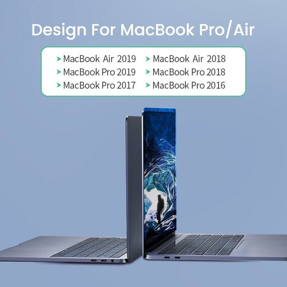 HUB Ugreen 60559 2x USB-C / USB-C PD (Thunderbolt 3, 100W, 4K 60 Hz, 10 Gbps) / HDMI 4K 30 Hz / 3x USB 3.0 for MacBook Pro / Air - Gray