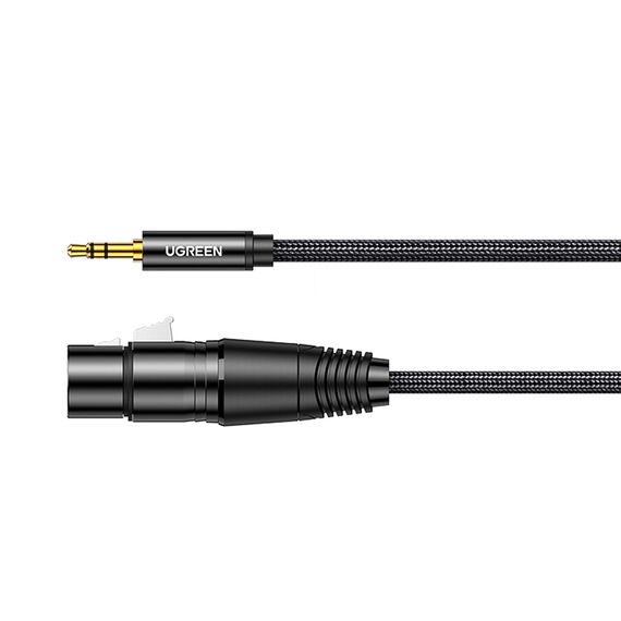 Ugreen audio cable 3.5mm mini jack (male) - XLR (female) 1m black (AV182) - Uncategorized Screen Protection (2) - Screen & Camera Protection - Techbox