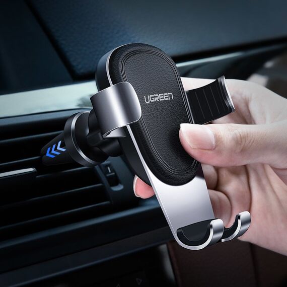 Ugreen car gravity holder for air supply ventilation grille gray (50564) | Techbox