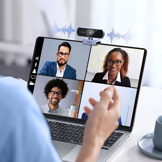 Ugreen CM678 USB HD Webcam - Gray | Techbox