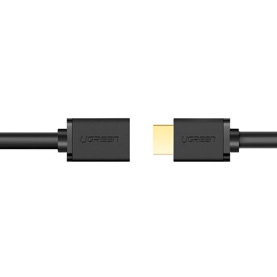 Ugreen HD107 10141 HDMI (Male) - HDMI (Female) 4K Cable 1m - Black - Uncategorized Screen Protection (2) - Screen & Camera Protection - Techbox