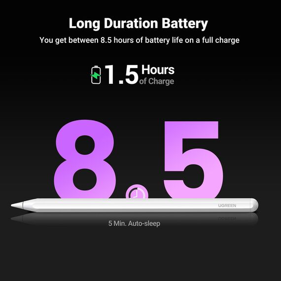 Ugreen LP653 stylus with wireless charging for iPad tablets - white - Tablet Accessories - Tablet PC & Accessories - Techbox