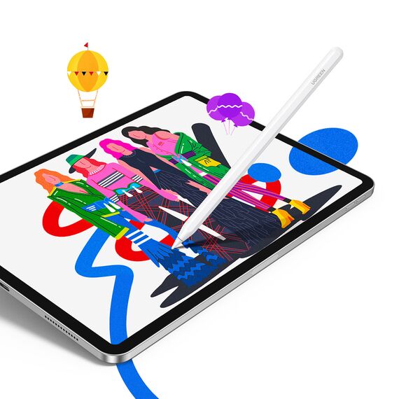 Ugreen LP653 stylus with wireless charging for iPad tablets - white - Tablet Accessories - Tablet PC & Accessories - Techbox