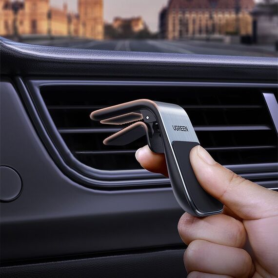 Ugreen magnetic car holder for the ventilation grille, silver (LP290) - Smartphone Accessories - Cables & Accessories - Techbox