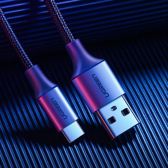 Ugreen US288 60125 USB-A / USB-C QC 3.0 3A 0.5m cable - gray - Cables & Adapters - Cables & Accessories - Techbox
