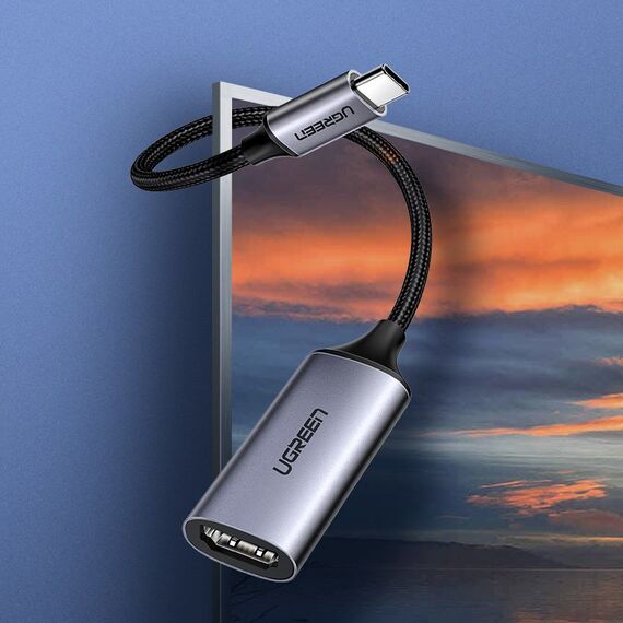 Ugreen USB Type C to HDMI 2.0 Adapter 4K @ 60 Hz Thunderbolt 3 for MacBook / PC gray (70444) - Cables & Adapters - Cables & Accessories - Techbox