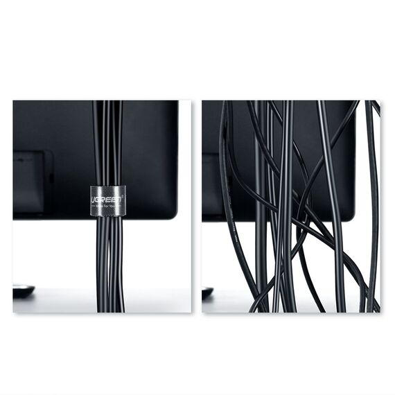 Ugreen Velcro Velcro cable organizer 5m black (40356) | Techbox