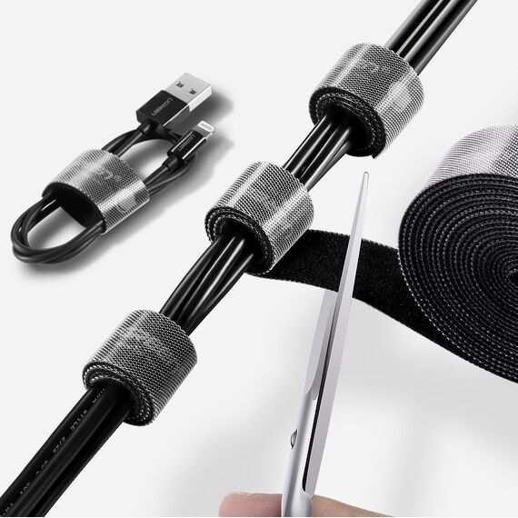 Ugreen Velcro Velcro cable organizer 5m black (40356) | Techbox