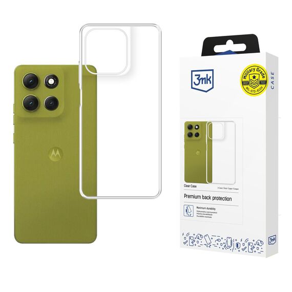 3mk Clear Case for Motorola Moto G86 / G86 Power - transparent
