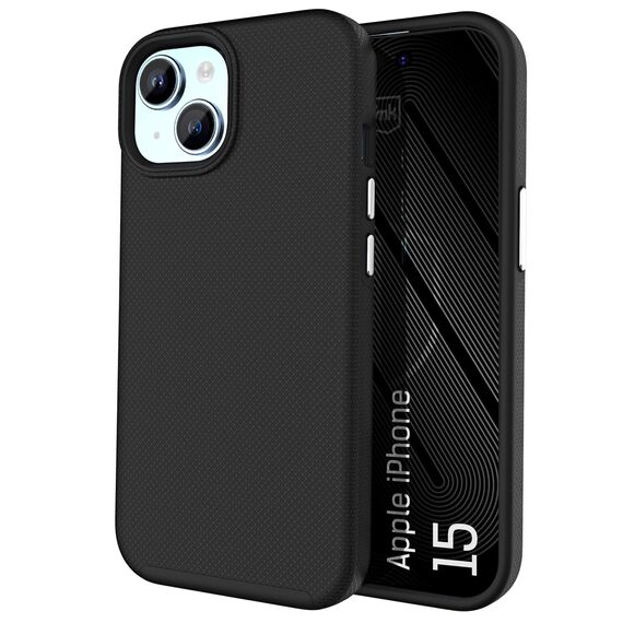 3mk Fortis MagCase for iPhone 15 - black
