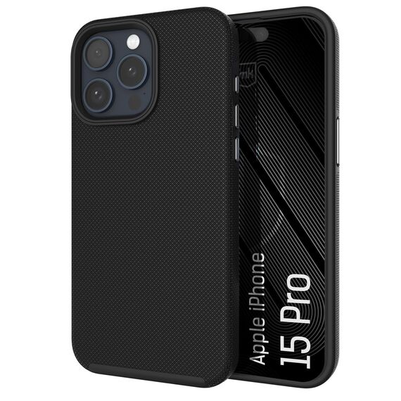 3mk Fortis MagCase for iPhone 15 Pro - Black