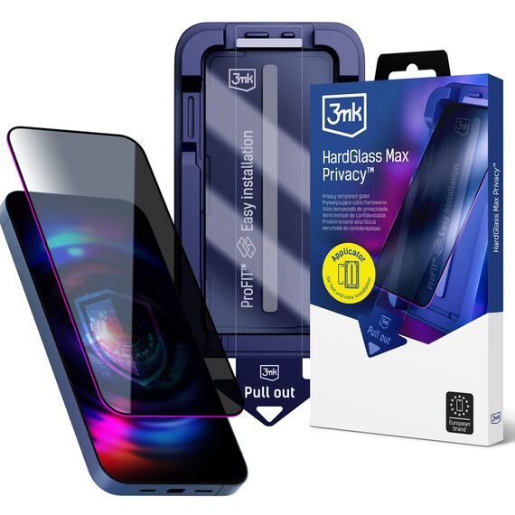 9H tempered glass with 3mk HardGlass Max Privacy filter for Samsung Galaxy S25 Ultra