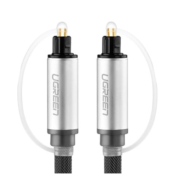 Ugreen AV108 10540 optical Toslink/SPDIF cable 2m - gray - Cables & Adapters - Cables & Accessories - Techbox