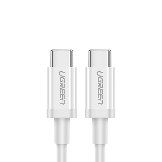 Ugreen US264 60518 USB-C / USB-C PD QC AFC Cable 1m - White - Uncategorized Screen Protection (2) - Screen & Camera Protection - Techbox