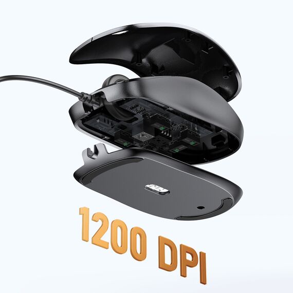 Ugreen wired optical mouse - black - Mice - Keyboards & Mice - Techbox