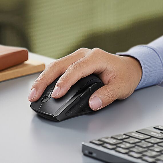 Ugreen Wireless Ergonomic Optical Mouse - Black - Mice - Keyboards & Mice - Techbox