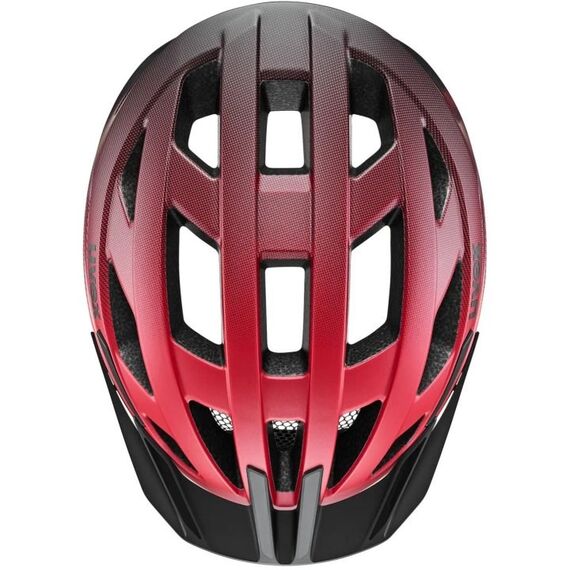 Bicycle helmet UVEX I-vo 2 56–60 cm, red/black matt - Bicycle - Sports & Fitness - Techbox