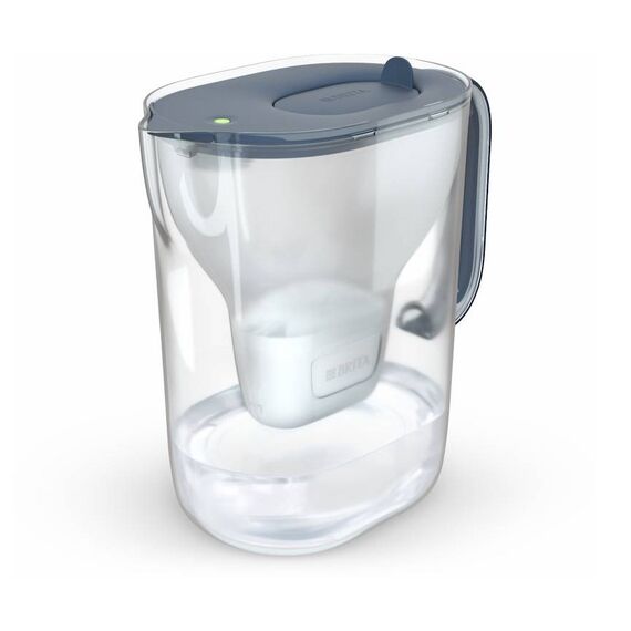 BRITA Style ESSENTIAL XL Water Filter Jug (Dark Blue) + 3 x MX Pro Pure Performance Filters | Techbox