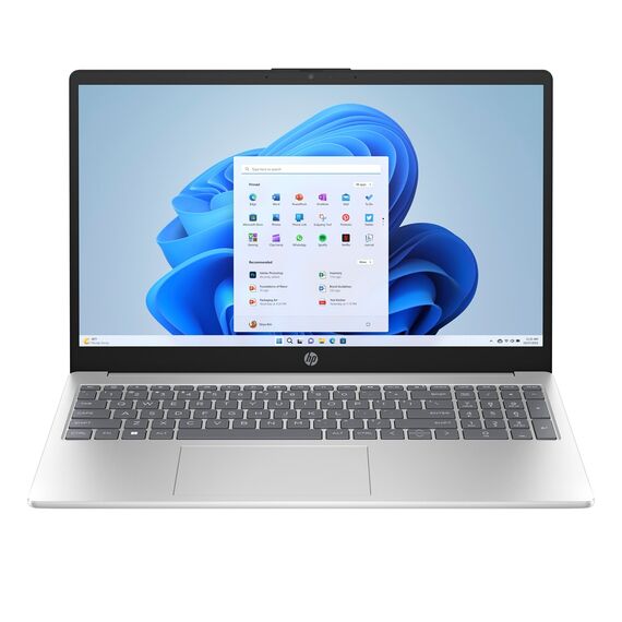 HP 15-fd1065nw Ultra 5 125H 15.6"FHD IPS 300nits AG 24GB DDR5 5600 SSD512 Arc Cam720p 41Wh Win11 Natural Silver 2Y | Techbox