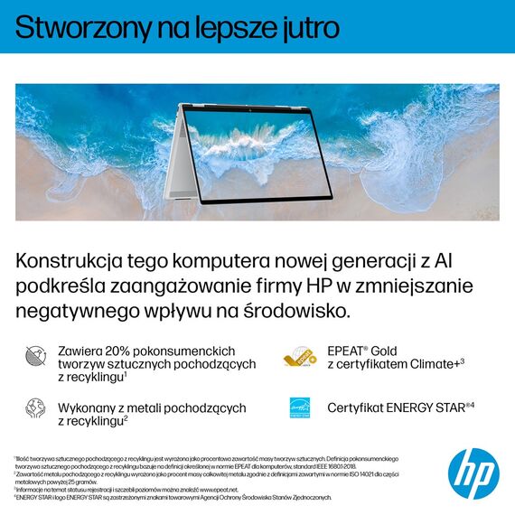 HP OmniBook X Flip 16-as0003nw Ultra 7 258V 16.0"3K Touch OLED IPS 120Hz 300nits AG 32GB LPDDR5X SSD1TB Arc 140V Cam 5MPx + IR  68Wh Win11 Glacier Silver 2Y | Techbox