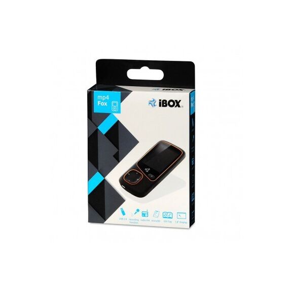 iBox IMP34V1816BK MP3/MP4 player 4 GB Black | Techbox