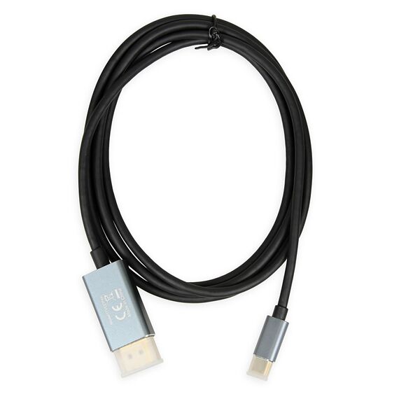 iBox ITVCDP4K video cable adapter 1.8 m USB Type-C DisplayPort Black | Techbox