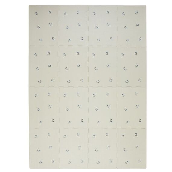 3 Sprouts - EVA Foam Mat - Blueberry Taupe - 171 cm x 123 cm x 1 cm / Baby and Children