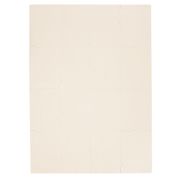 3 Sprouts - EVA Foam Mat - Cream - 171 cm x 123 cm x 1 cm / Baby and Children